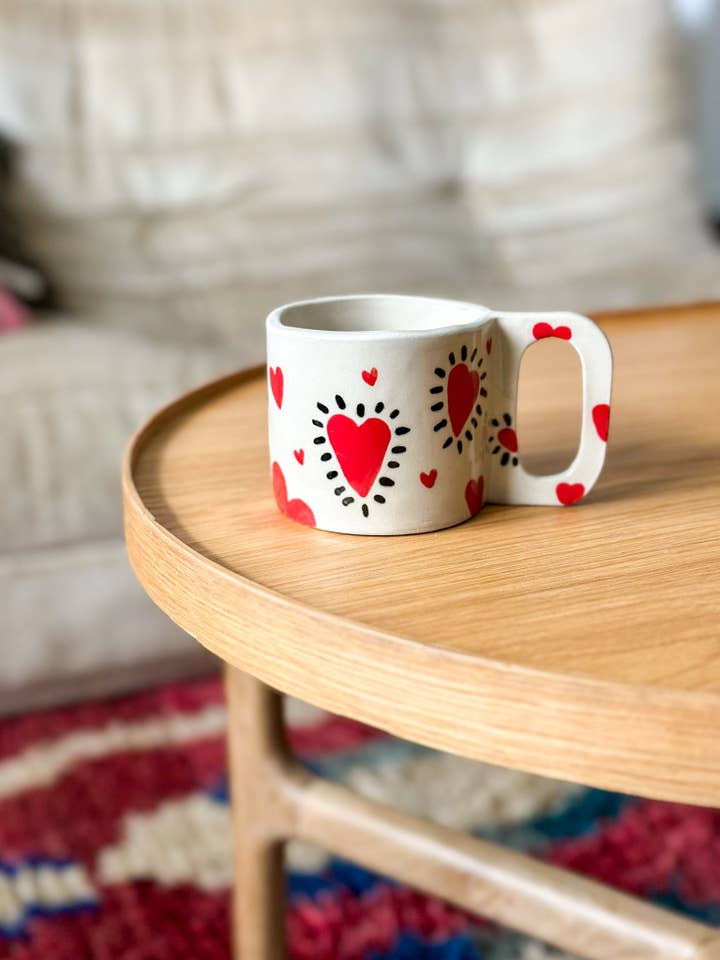“BIG LOVE” mug for wholesale by Laëtitia Fauchere