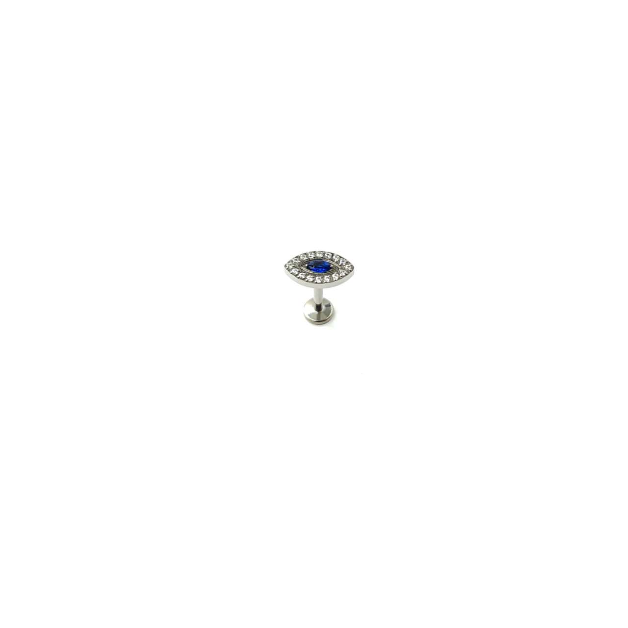MYLENE ET FELIX - Wholesale Single Earring - Titanium evil eye piercing1