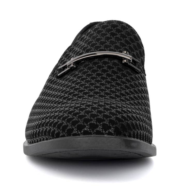 Black New York & Company Men's Hanson Loafer Dress Shoe for wholesale on Faire