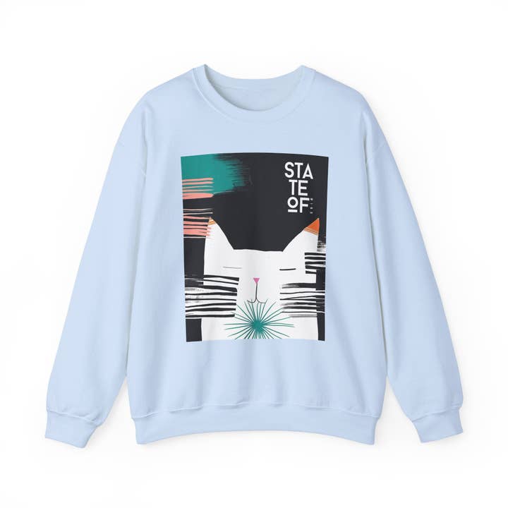 State of Mind Brand – wholesale Sweatshirt med tryck - Dam – Chandail Coton Ouate - Ti Minou
