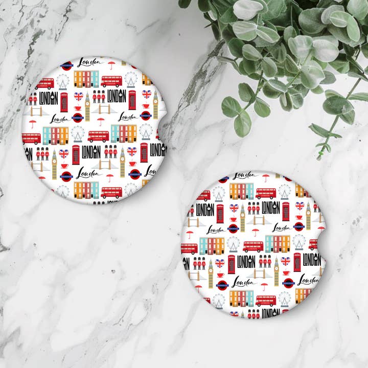 Posavasos de Coche de Londres para venta al por mayor de simply blessed shy
