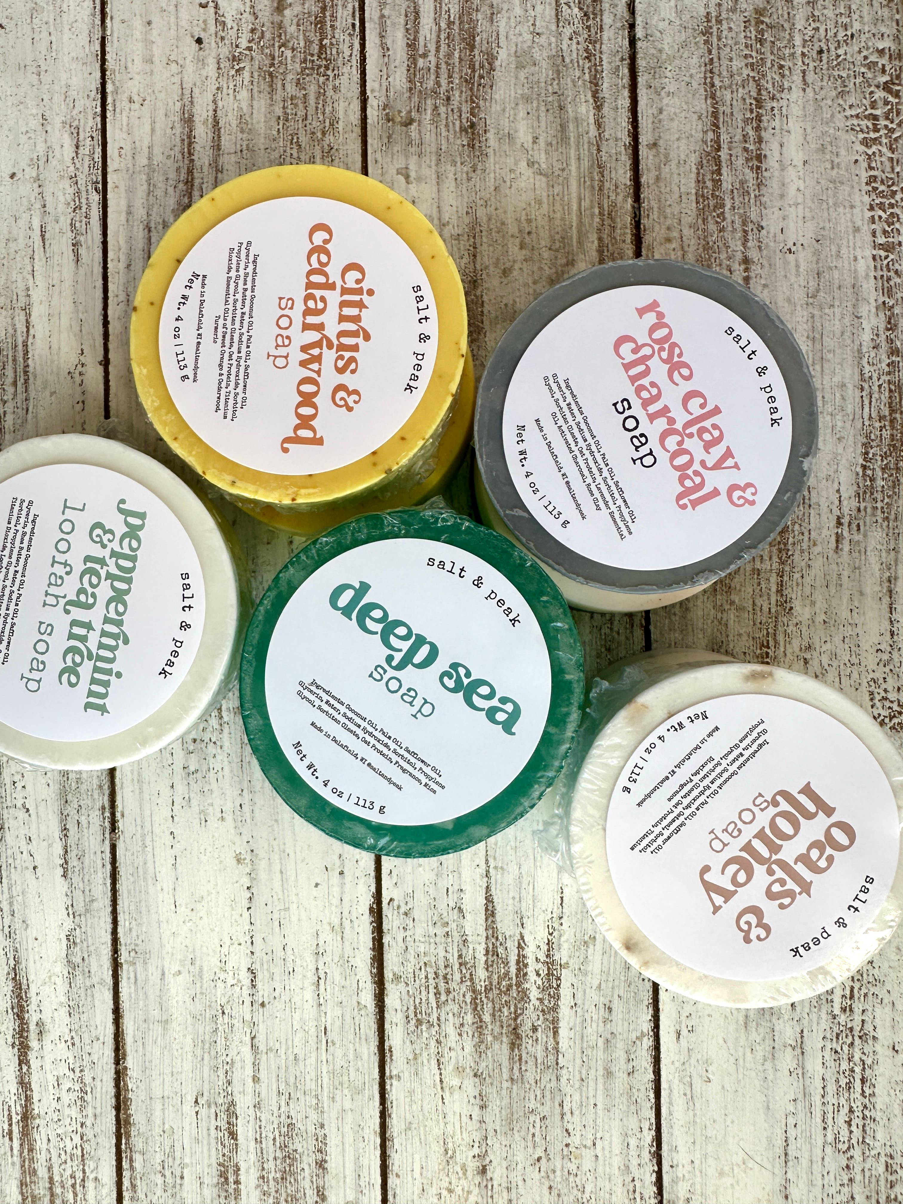 Salt & Peak - Vendita all'ingrosso Saponette - Saponetta, Saponetta, Saponetta Viso, Saponetta Argilla Rosa e Carbone4