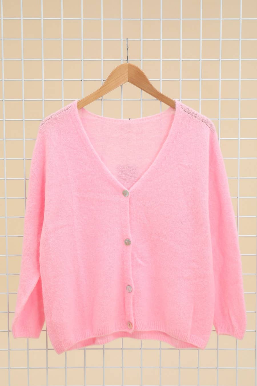 LÉA & LUC – wholesale Cardigan – Women’s – ALPACA V-neck cardigan REF 102614