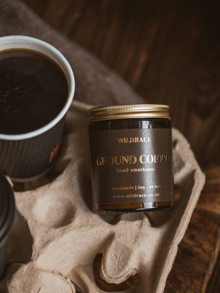 Ground Coffee - Coffee Bean Candle for wholesale by WILDRACE