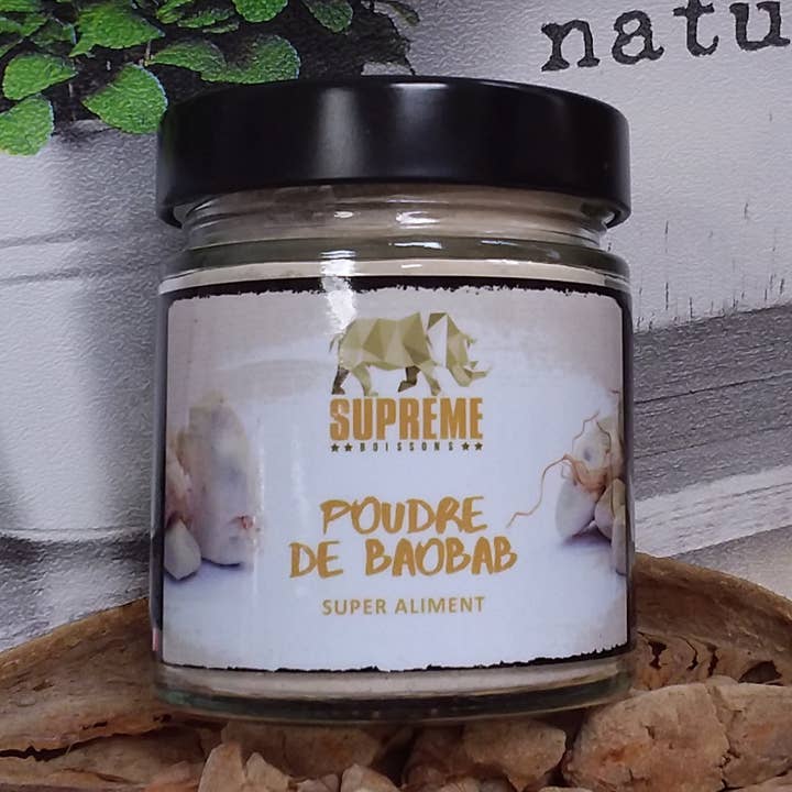 SUPRÊME BOISSONS - Wholesale Protein/Superfood Powder - BAOBAB POWDER - 100g0