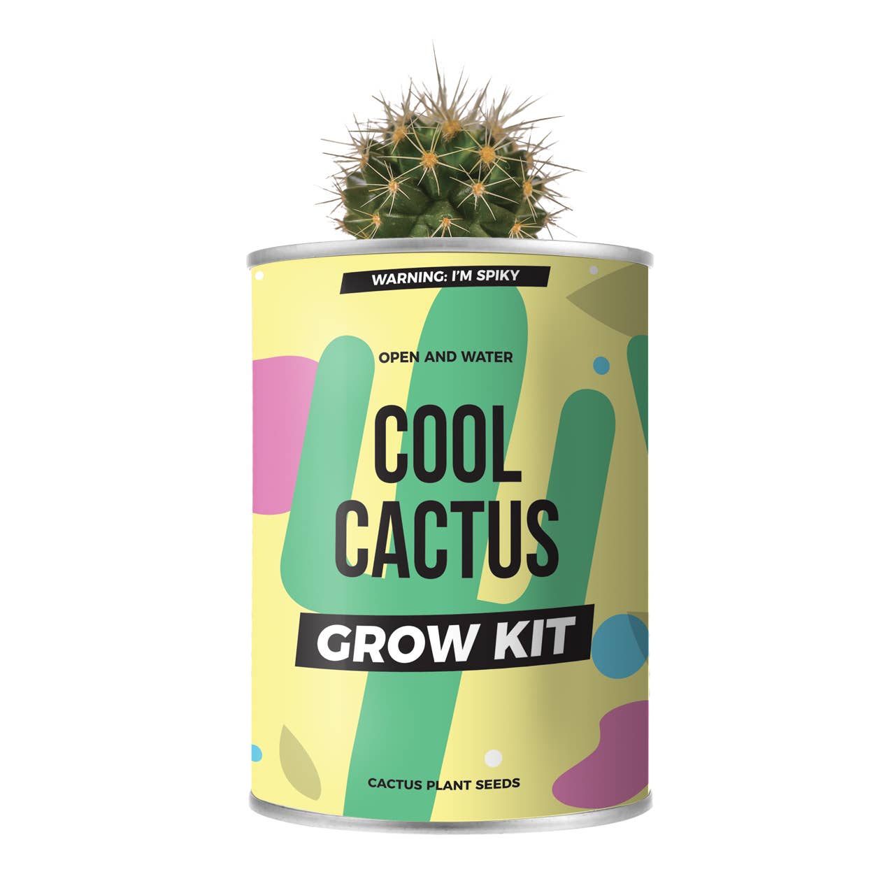 Gift Republic - Vendita all'ingrosso Vasi per piante - Cool Cactus Grow Tin2