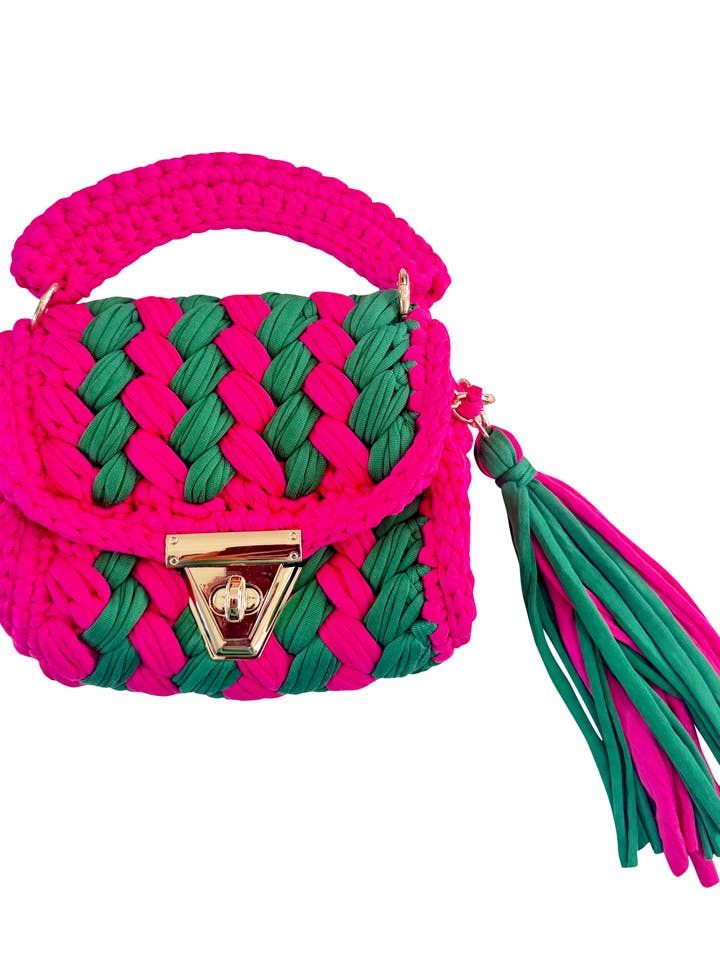 Alexis Gewebte Tasche - Wassermelone für den Großhandel von Gemelli