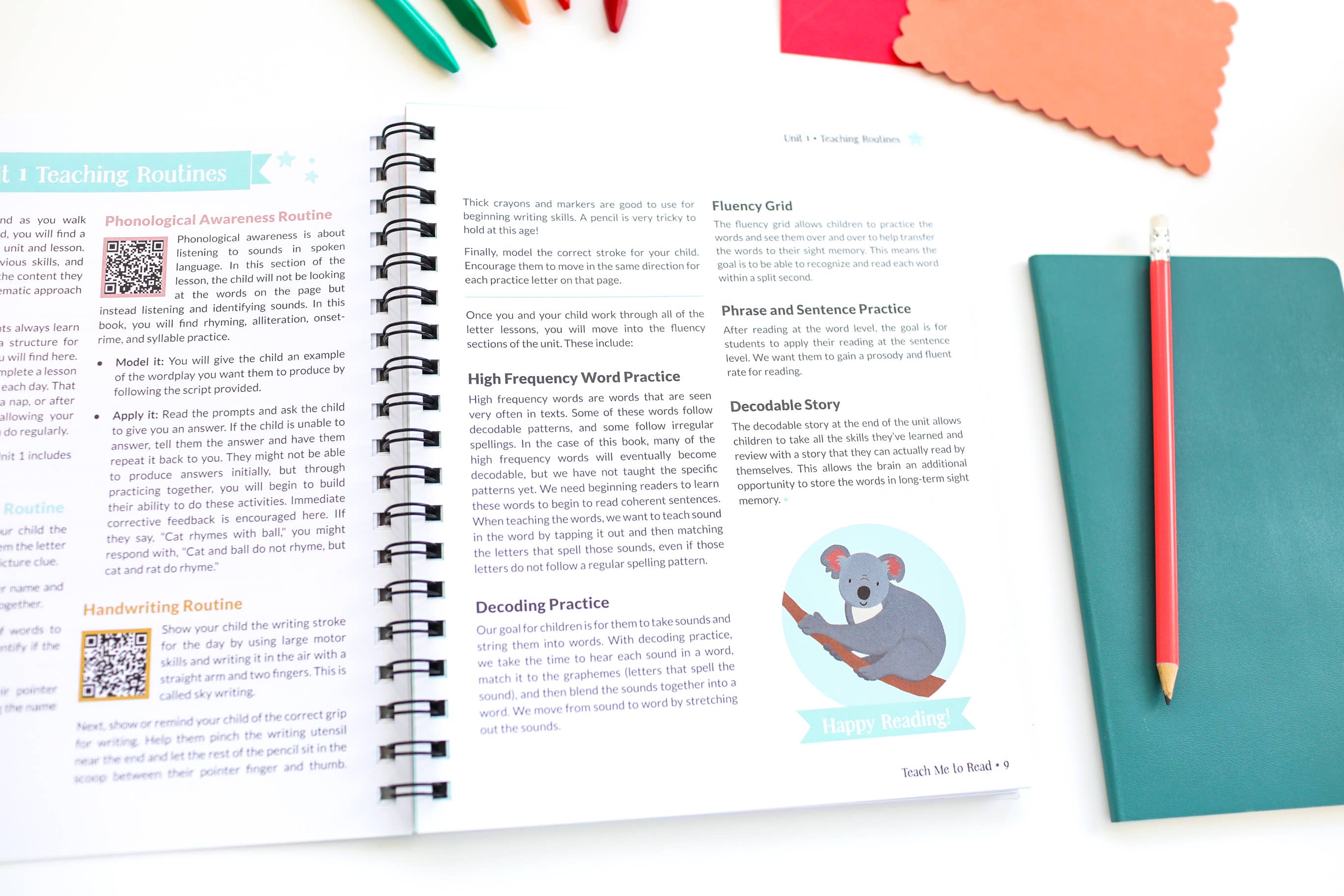 Paper Peony Press - Wholesale Education - Teach Me to Read: A Parent Guided Student Workbook for Kids10