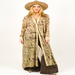 Justine Long Duster, Dusters for Women