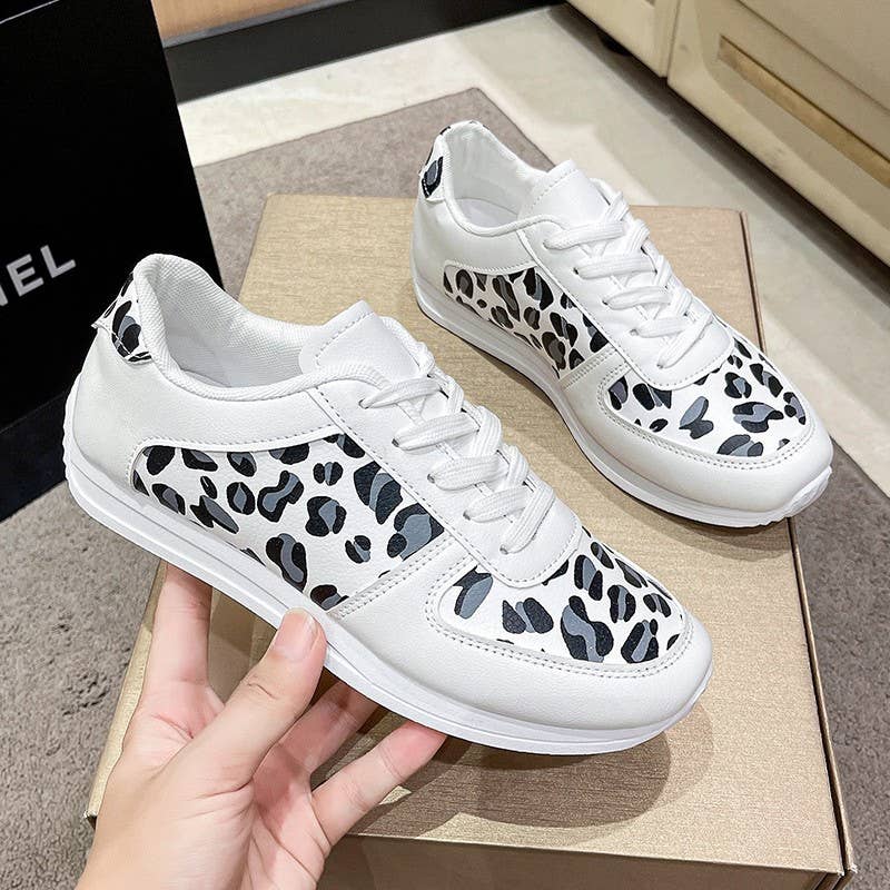 Comely Fashion - Wholesale Sandals - Women's - Leopard Casual Fashion Women's Sneakers3