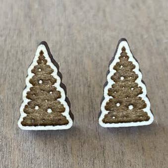 Christmas Studs - Baum für den Großhandel von Holly and Liz