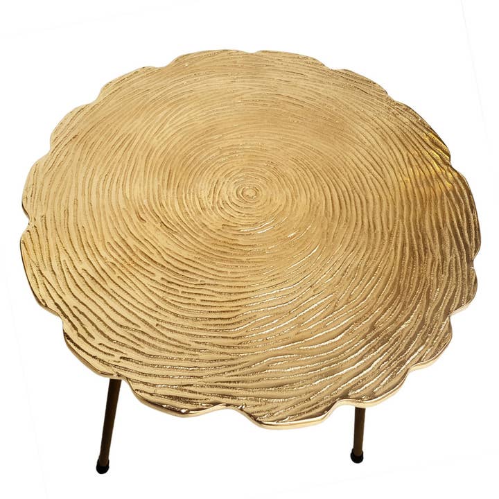 Voglrieder - Wholesale Side Table - Side table metal decorative table Hilton ø 35 x H 46 cm round A13