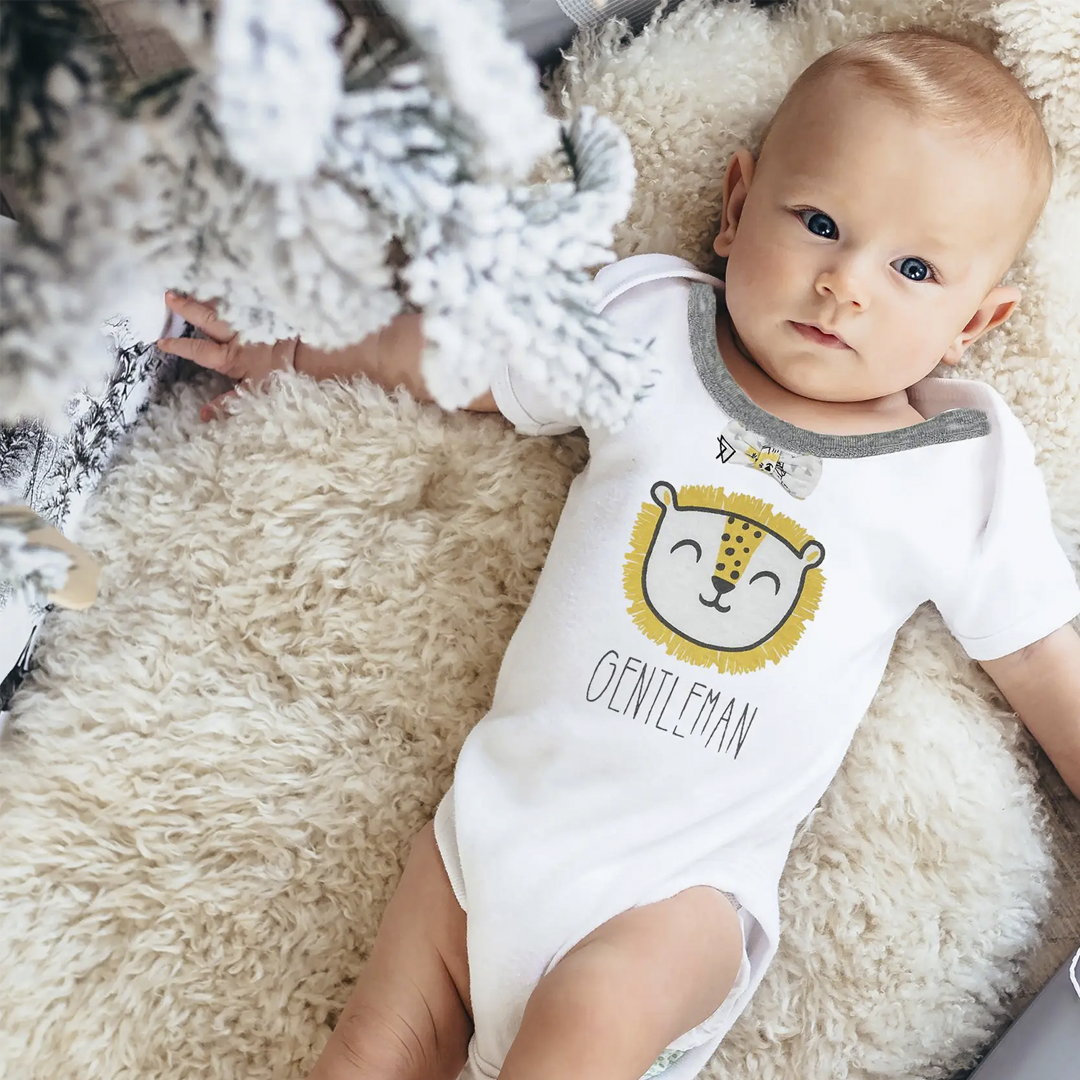 UK Stock Toddler Baby Boy Gentleman Clothes Tops Romper+Bib Pants Outfit Sunsuit 