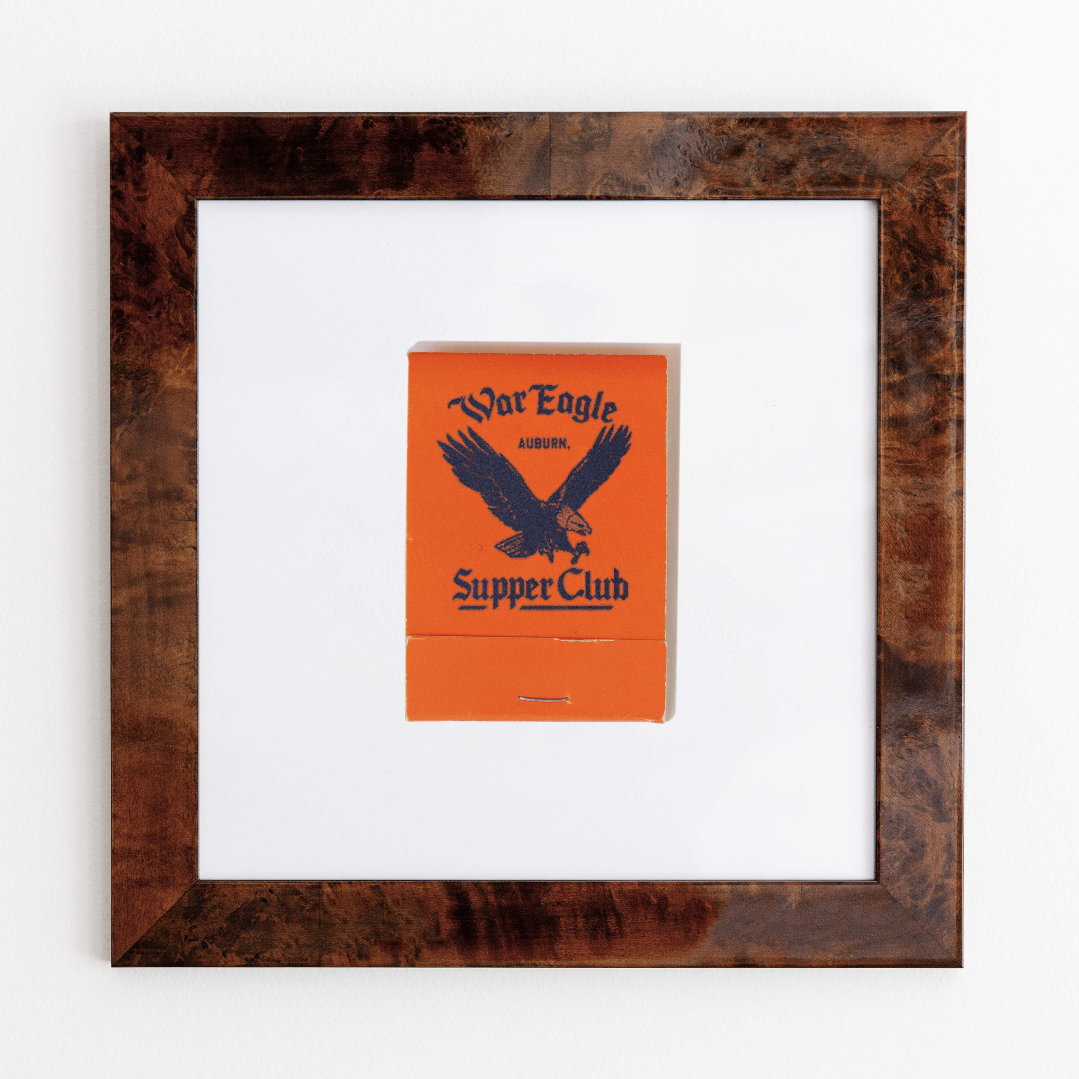 Match South - Vente Affiche d'art - Club de souper War Eagle3