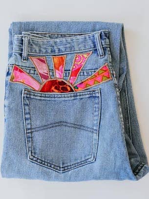 Sun Pocket Jeans - #48 för wholesale av Wings Hawaii