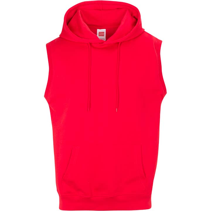 Generation XYZ - Wholesale Hoodie - Men's - FRENCH TERRY SLEEVELESS PULLOVER HOODIES (HF-TL3103)