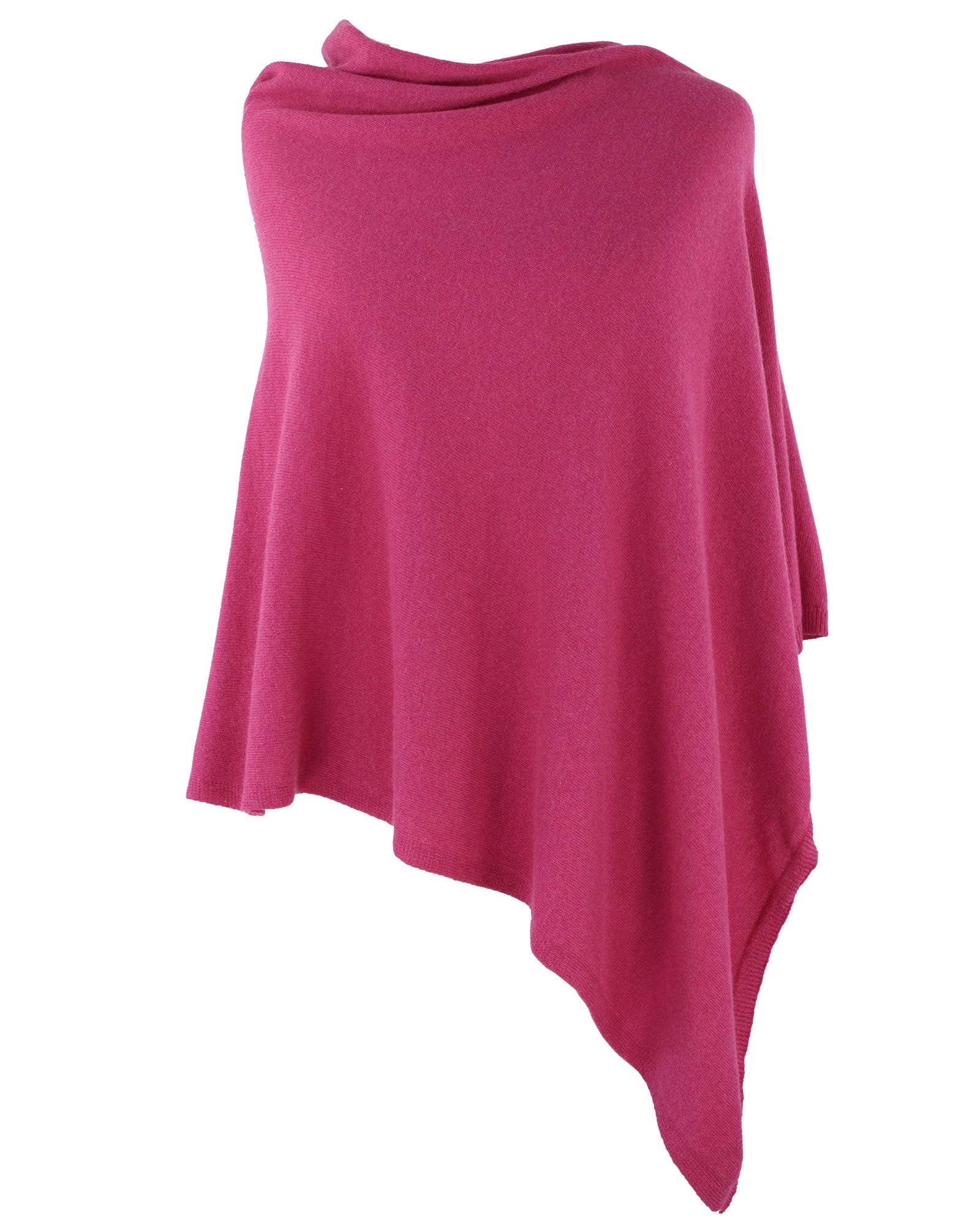 Cadenza Italy Ltd - Vente Poncho – femme - Poncho classique en mélange de cachemire26