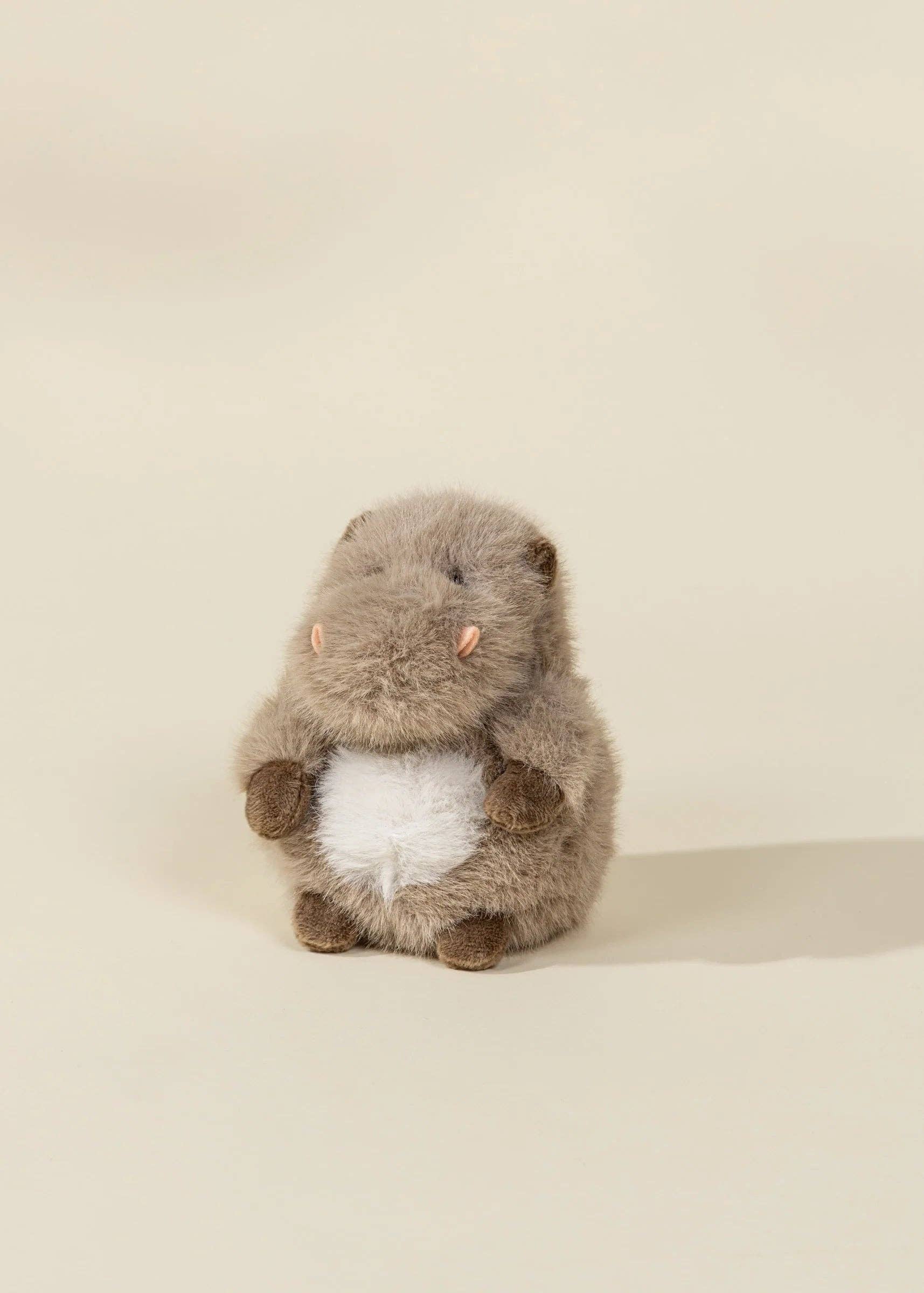 Coco Village – Großhandel Kuschel-/Plüschtier – Kind & Baby – Mini-Geschenk-Plüschspielzeug - Graues Nilpferd1