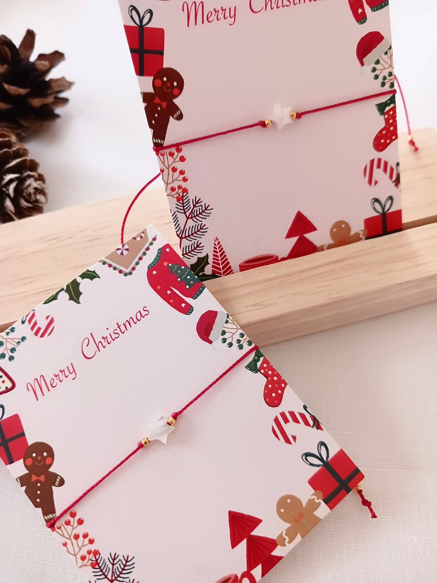 QUEENHANDMADES - Vente Bracelets à breloques/pendentifs - Bracelet étoile en nacre2