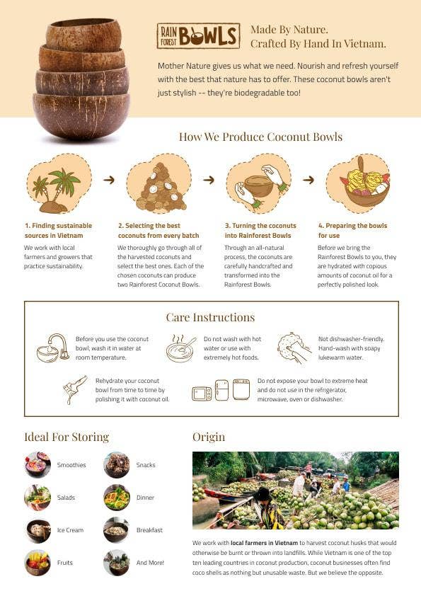 Rainforest Bowls - Wholesale Kom - Kleine originele kokosnootschaal2