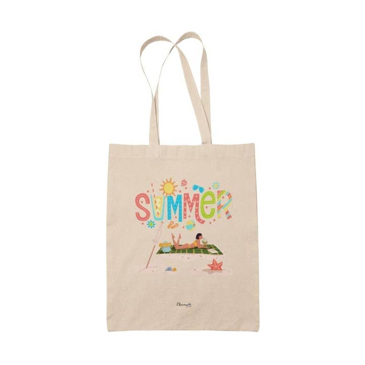 Summer Vibes Tote Bag for wholesale by Charmy Gift Store