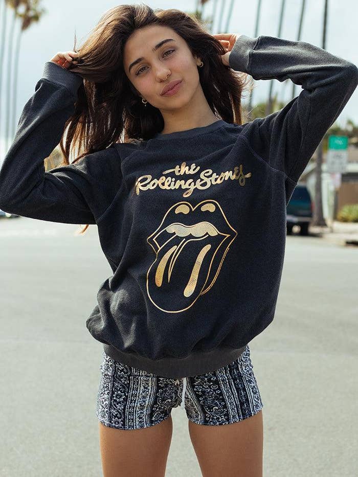 Rolling Stones Sticky Fingers Sweatshirt for wholesale by Life Clothing Co