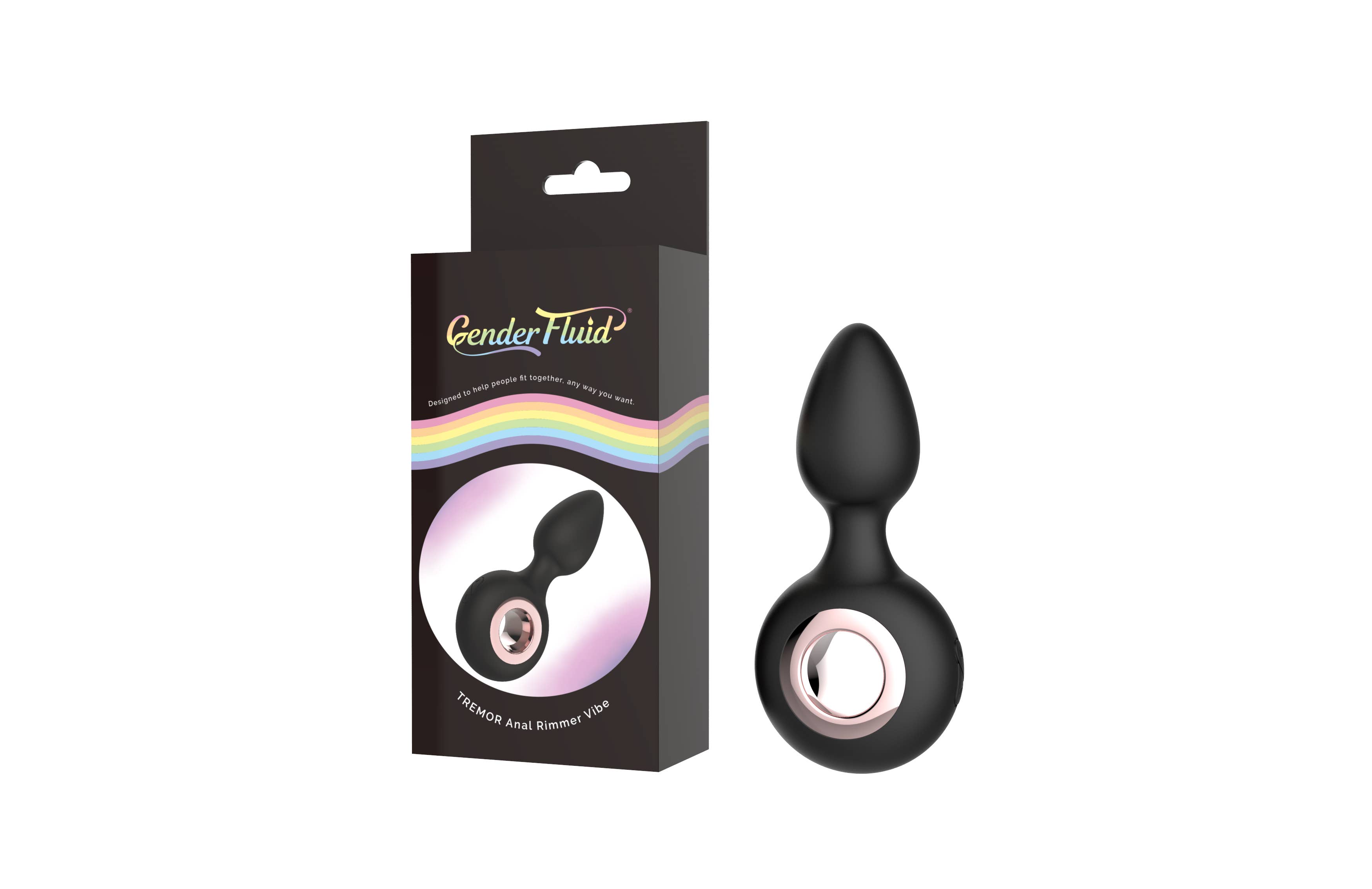 Voodoo - Vente Sex toys - Vibe anale de tremblement de fluide de genre