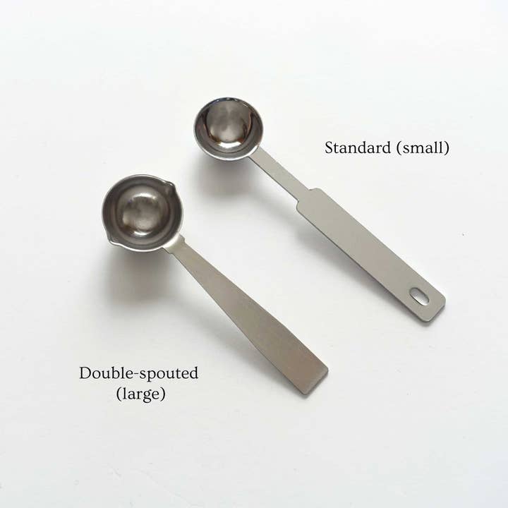 Fiona Ariva - Wholesale Kitchen spoon - Double spouted large wax sealing melting spoon2