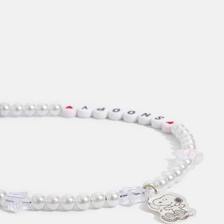 Skinnydip London - Wholesale Phonecase Strap - Peanuts x Skinnydip Snoopy Beaded Phone Strap