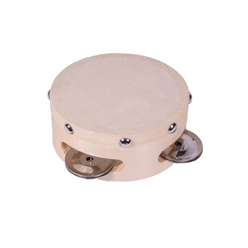 giftland - Wholesale Musical Instrument - Wooden Mini Tambourine 10cm0