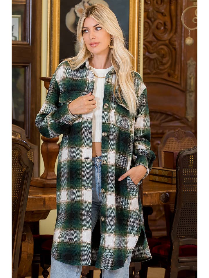 Sweet Lovely by Jen - Wholesale Shirt Jacket/Shacket - Women's - SHACKET/OUTERWEAR31