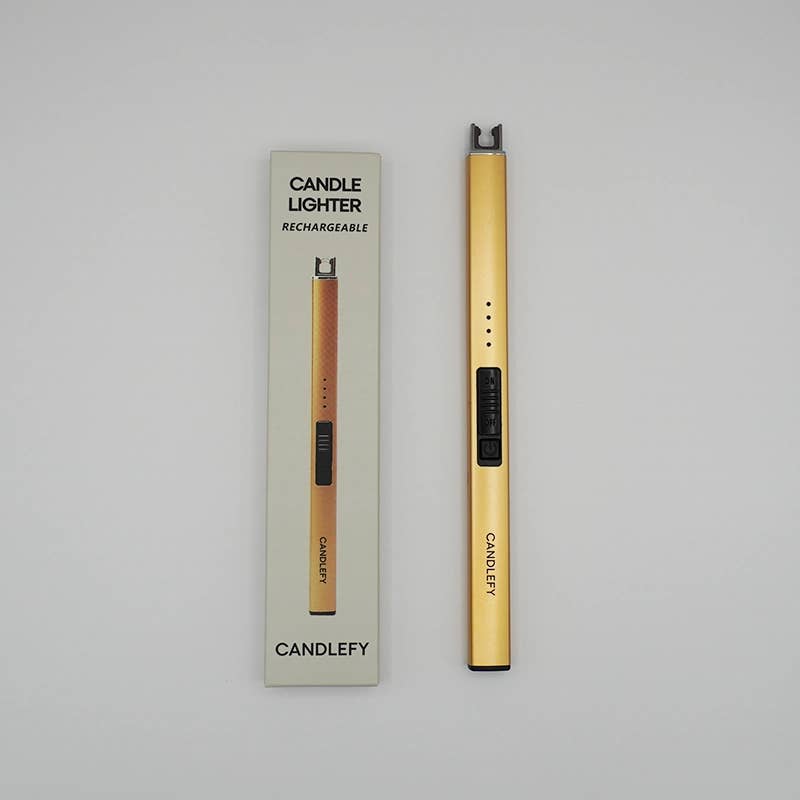 Candlefy - Wholesale Lighter - Flameless Rechargeable Candle Lighter - Gold