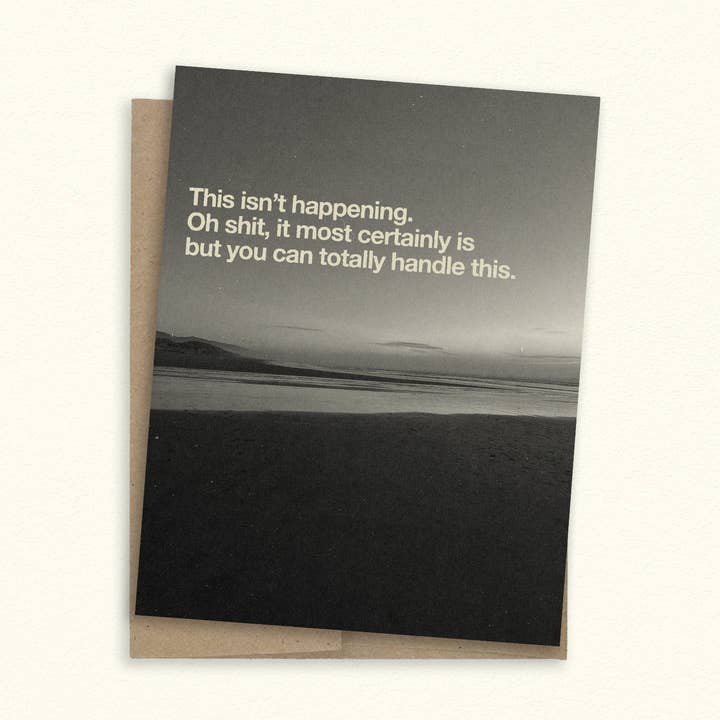 This Isn't Happening Greeting Card for wholesale by SheeleyCo