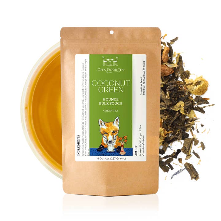 Open Door Tea – Großhandel Loser Tee – Coconut Green | Grüntee | Großpackung oder Einzelhandel6