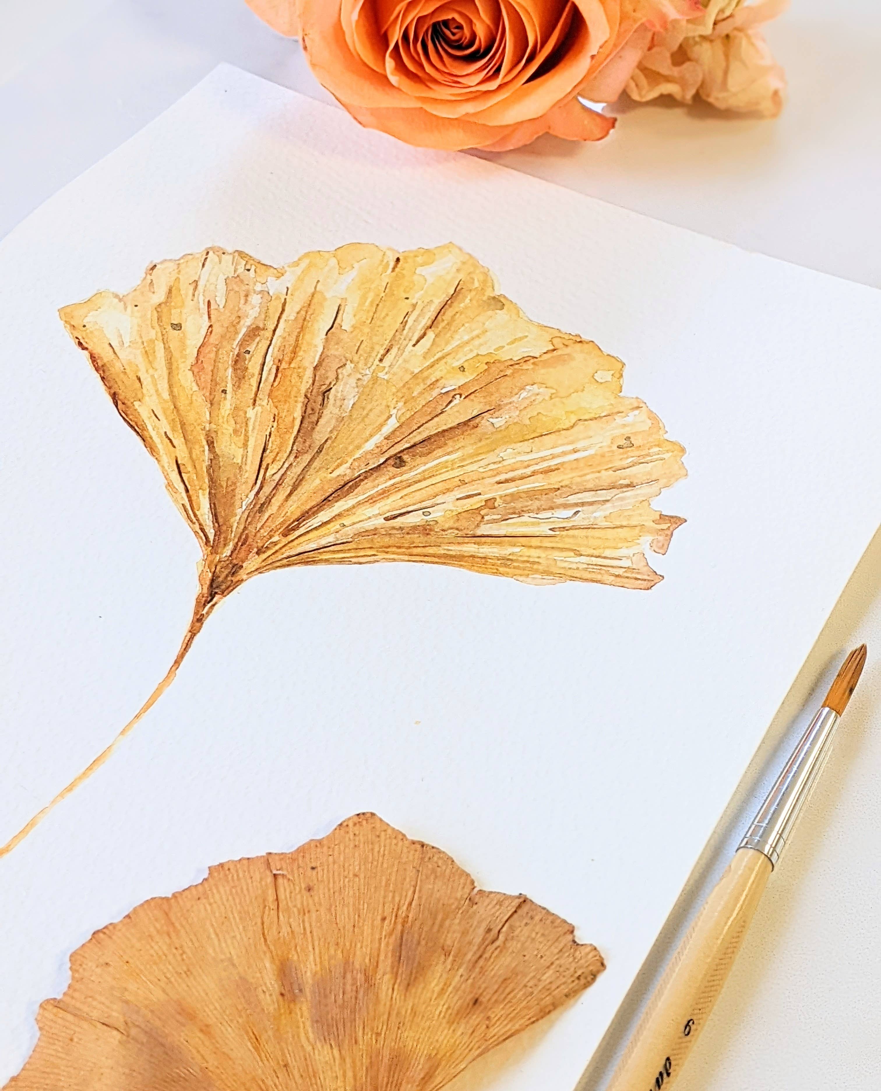 ArtworkByMadelon - Wholesale Art Print - Art print 'Ginkgo' | Handmade | biotop paper0