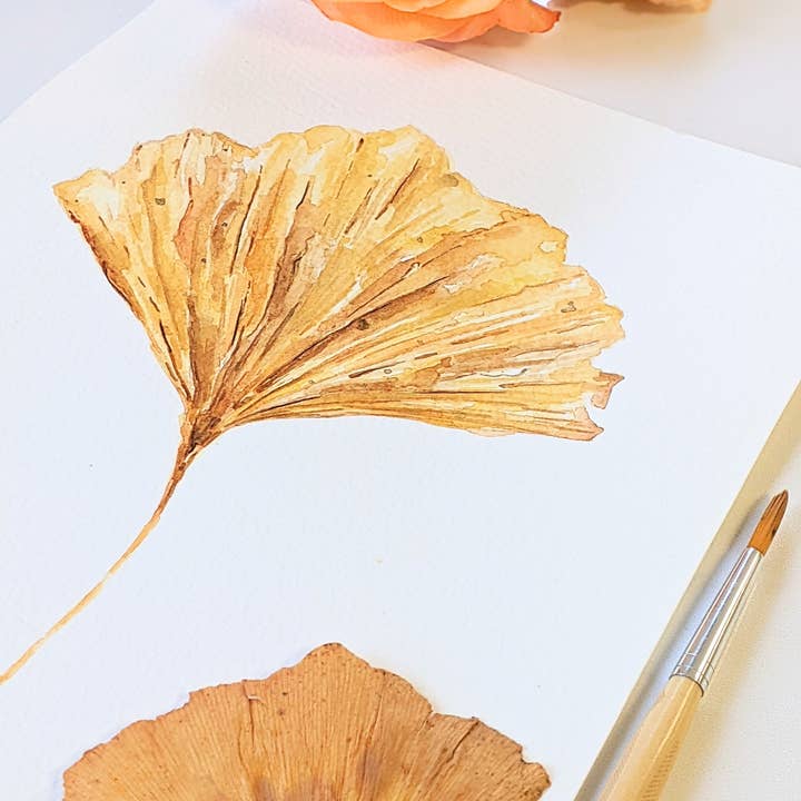 ArtworkByMadelon - Wholesale Art Print - Art print 'Ginkgo' | Handmade | biotop paper