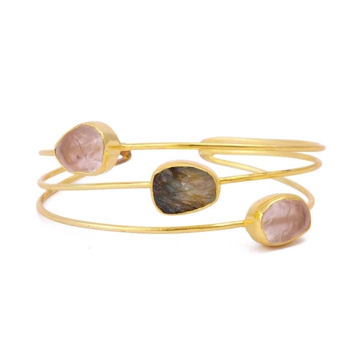 Nature’s Embrace Bangle for wholesale by Seher Sf