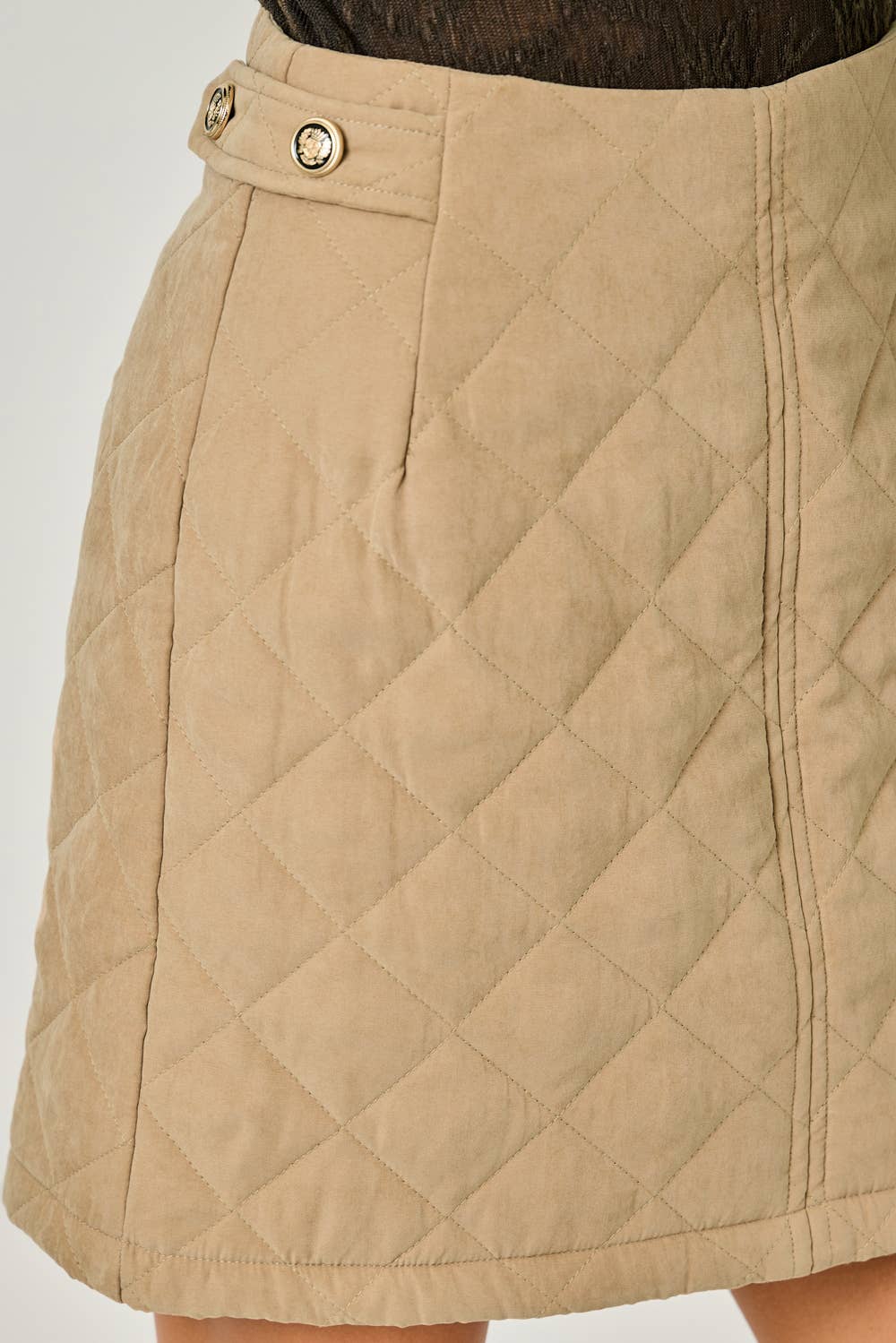 Mystree - Vendita all'ingrosso Gonna - Donna - 61256 Gonna Mini Trapuntata5