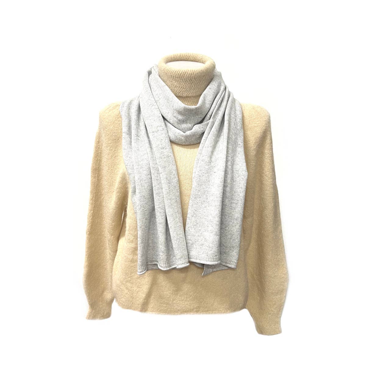 Suie Valentini srl - Wholesale Wrap - Women's - Narrow Cashmere Blend Wrap, art. 8462-40.4591