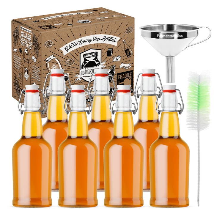 Fermentaholics - Wholesale DIY Drink Kit - Kombucha Bottling Kit, Flip Top