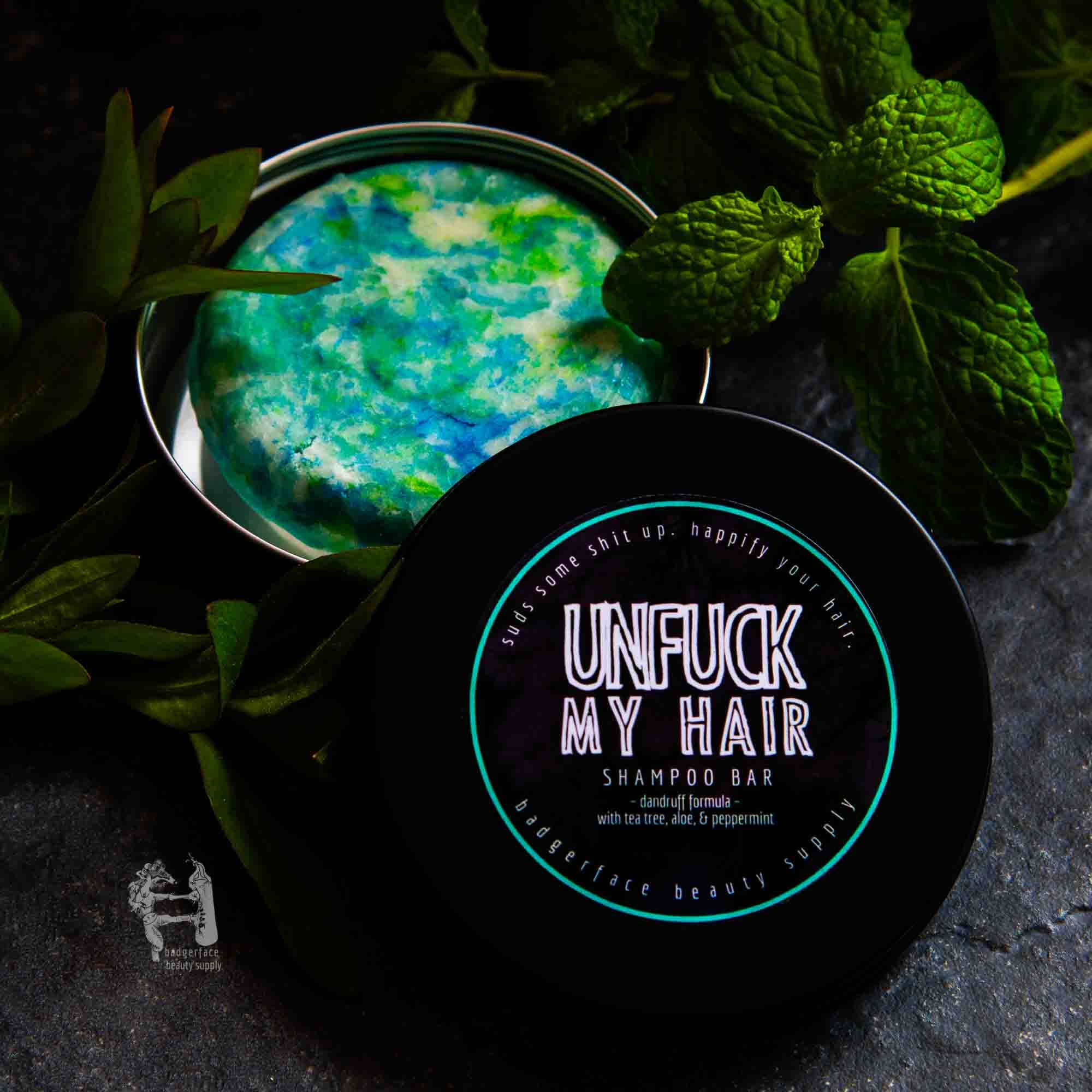 Badgerface Beauty Supply - Vente Disques de shampoing/shampoings solides - Shampoings solides sans sulfate - Produits capillaires naturels1