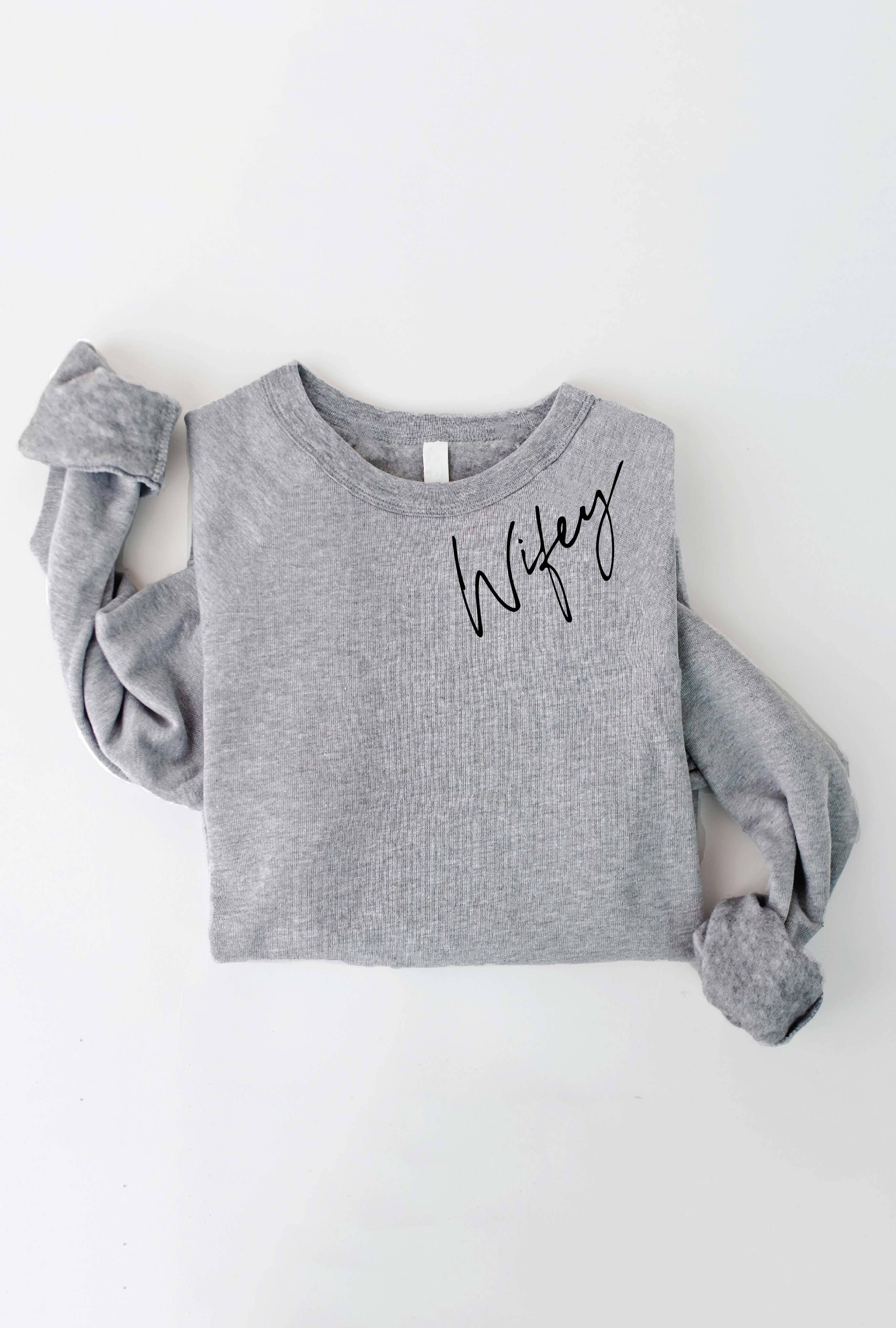 OAT COLLECTIVE – wholesale Graphic sweatshirt – Women’s – WIFEY Graphic Sweatshirt - Relaxed Fit3