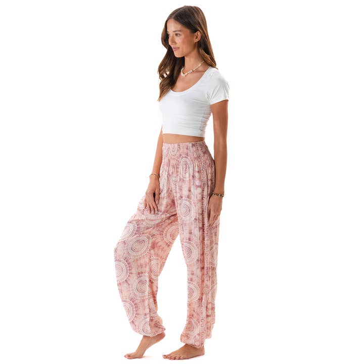 Lotus and Luna - Wholesale Pants - Women's - Baja Harem Pants with Pockets8