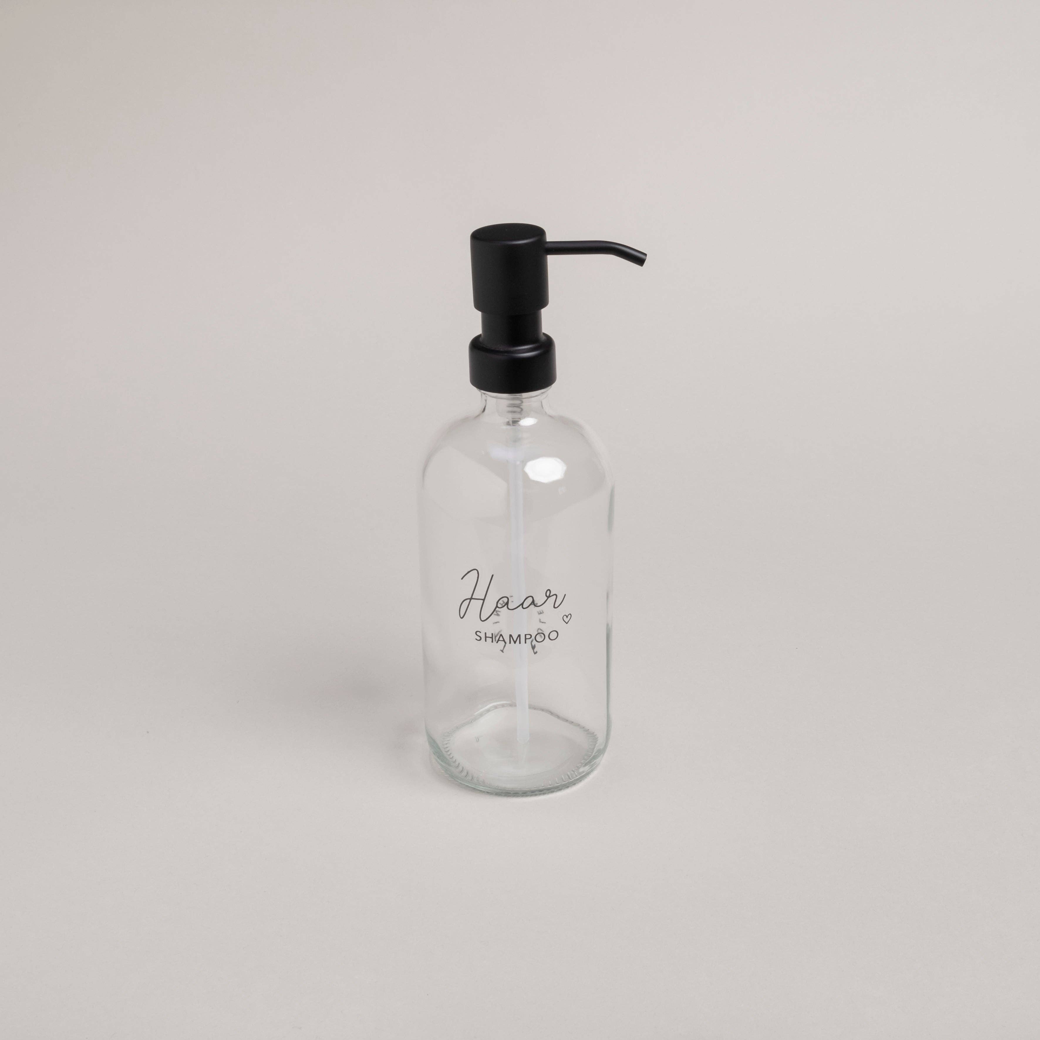 Eulenschnitt – Engroshandel Hårshampoo – Sæbedispenser til hårshampoo, transparent 500 ml (pakke med 6)2