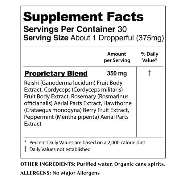 plant alchemy remedies - Wholesale Tincture - Joy - Spagyric Mushroom Tincture with Cordyceps