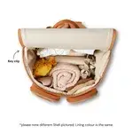 OiOi - Wholesale Diaper Bag - Baby - Signature Nappy Backpack - Olive Vegan Leather6