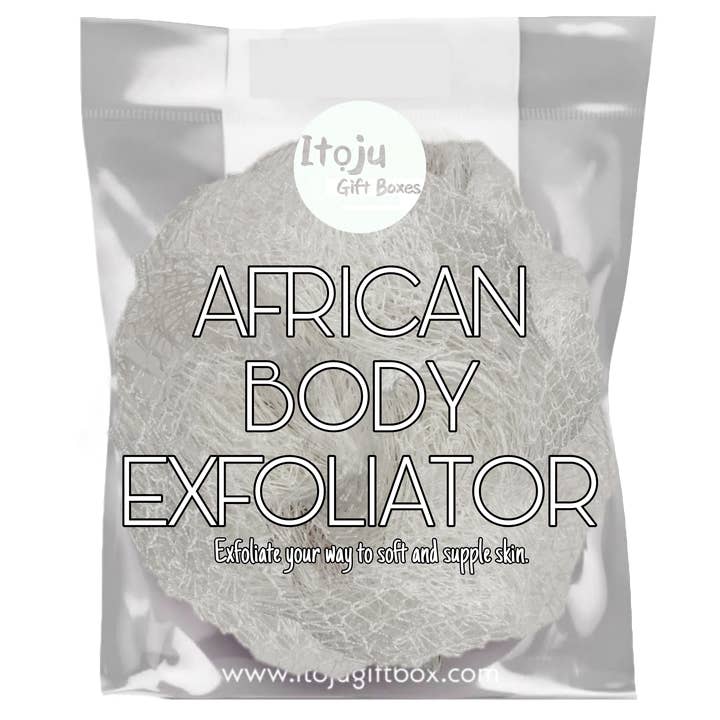 Itoju Gift Box – wholesale Bath pouf/sponge – African Body Exfoliator9
