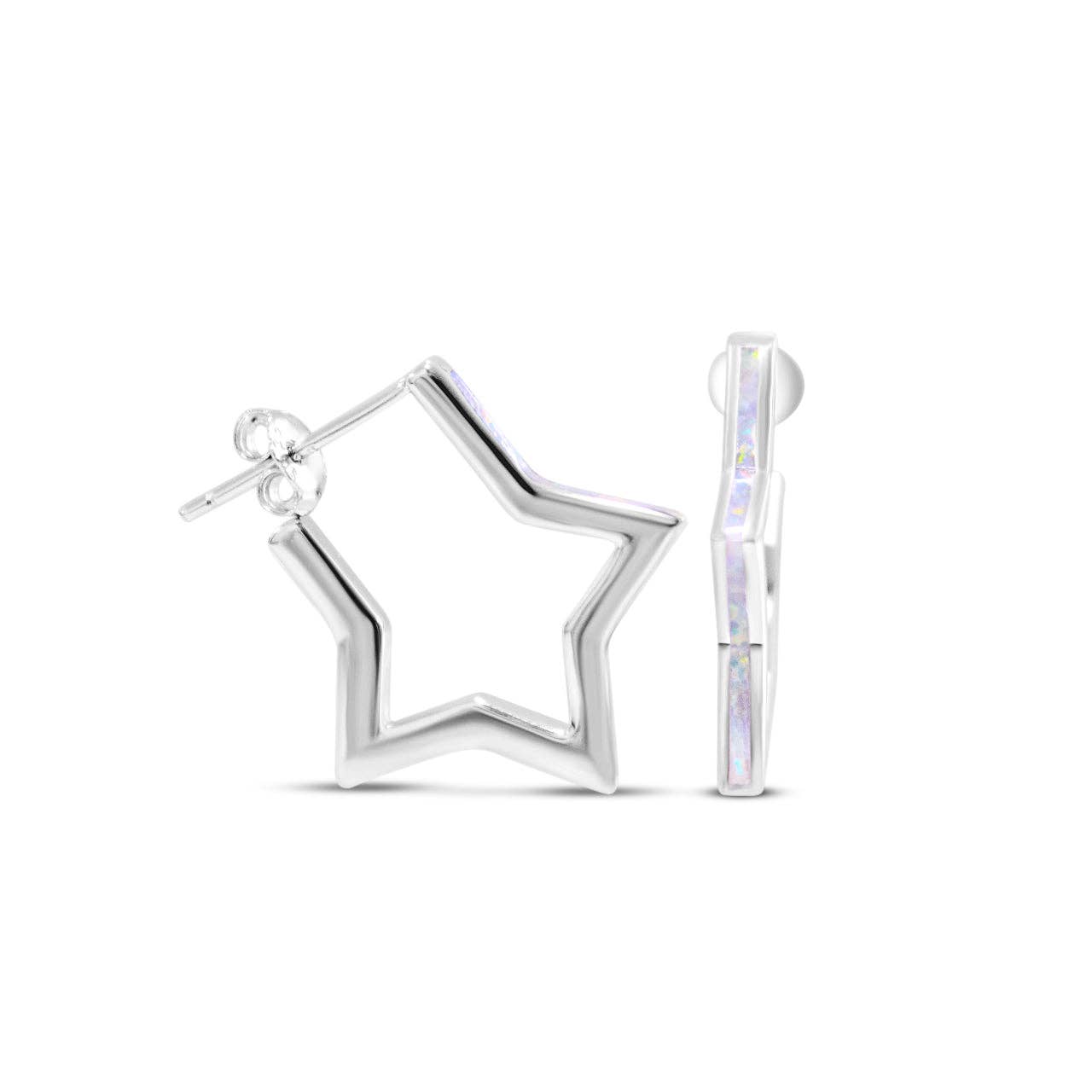 Chloe + Lois – wholesale Hoop-örhängen – Stardust Star Hoops