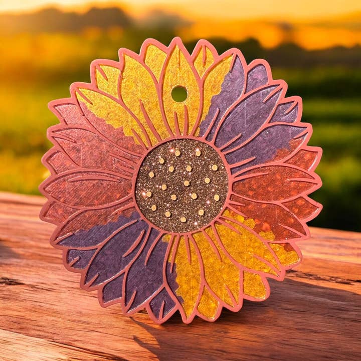 Harvest Sunflower Freshie for wholesale by Bug and Bean Freshies