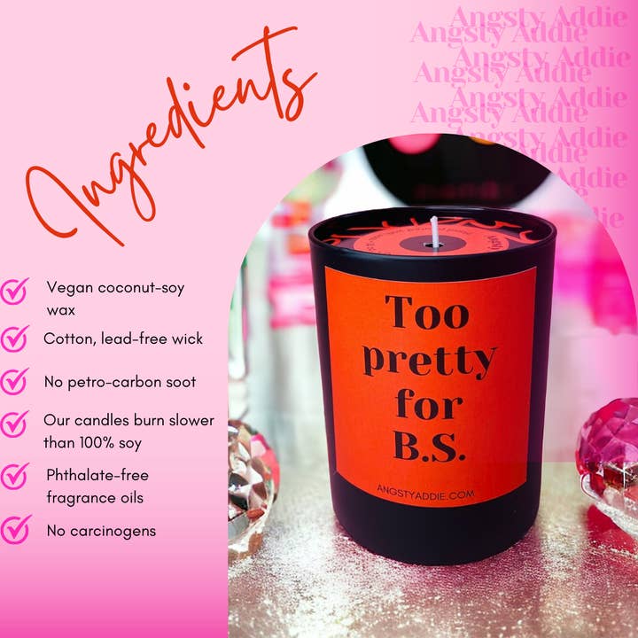 Angsty Addie - Wholesale Jar/Filled Candle - Birthday cake candle, birthday gift for women5